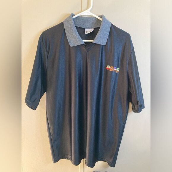 Stanley Desantis Other - Vintage 90s Stanley Desantis Polo Men's L South Park Black Embroidered Shirt